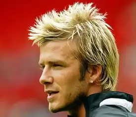 求贝克汉姆黑白qq头像