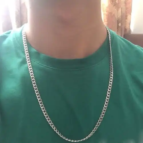 项链男生韩版简约时尚钛钢男女情侣hiphop嘻哈项链街头饰品礼物