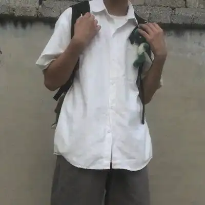 顾云曦文艺小清新真人部位男头