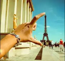 选择一种特殊的角度教你拍摄创意好玩照片