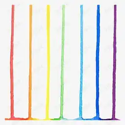 手绘彩虹线条素材图片免费下载高清png千库网图片编号9267788