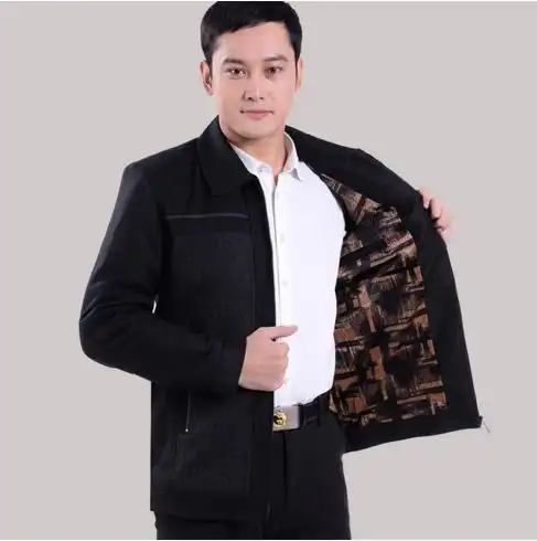 下雪了别再穿西装,太土了春节流行这样的洋气套装,男人味十足