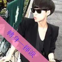 戴墨镜男生个性头像帅气时尚的男生