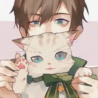 2023最新抱宠物男生动漫图片