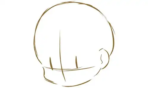 q版男生发型绘制步骤,校长头真的太真实了