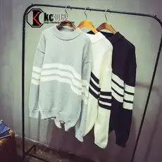 新款秋冬装日系小清新条纹毛衣针织衫外套圆堆糖,美图壁纸兴趣社区