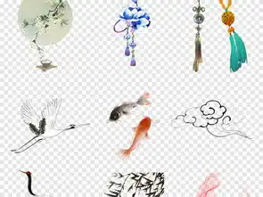 唯美水彩手绘古风水墨元素插画png背景素材图片设计高清模板下载30.56mb灯笼剪纸大全