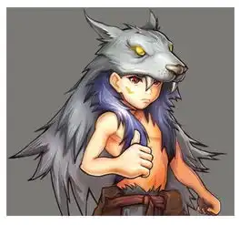 求狼头人身头像哪里的有....