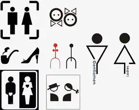 男女洗手间男女洗手间标志图标素材png素材90设计