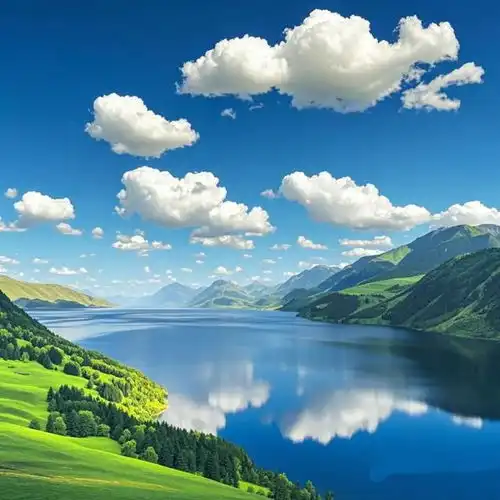 一辈子不想换的高能量山水头像