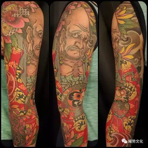 霸气侧漏新传统纹身素材