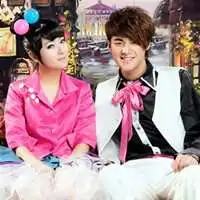 情侣头像彩虹一男一女微信头像图片大全