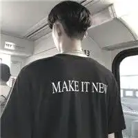 超酷男生背影头像时尚个性男头