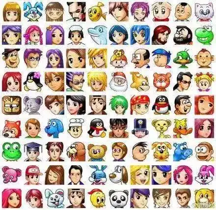 qq经典头像被重塑风格,有你当年用过的那个吗