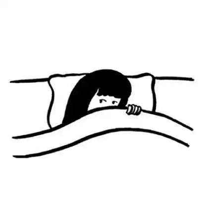 简笔画小人情侣头像一对,有你有我才有爱