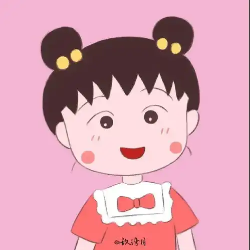 2023最新超萌樱桃小丸子动漫头像