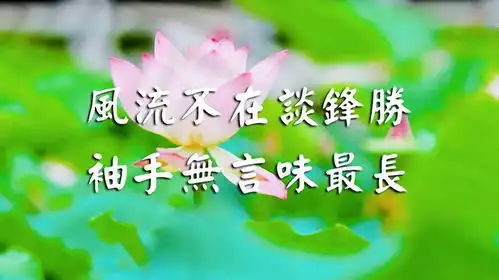 古诗词里的大彻大悟风流不在谈锋胜,袖手无言味最长