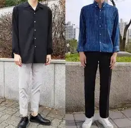 干净简单的男装搭配,留下清爽帅气的好印象