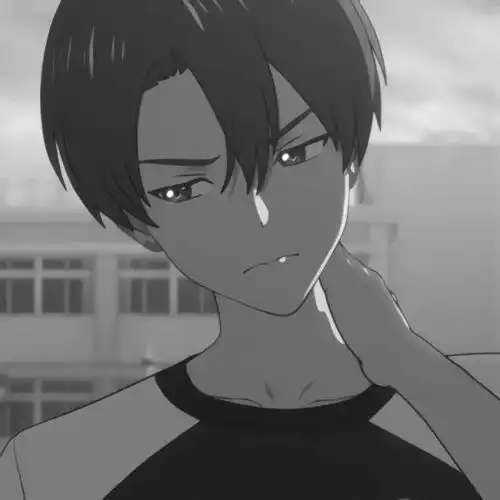 伤感忧郁男生头像