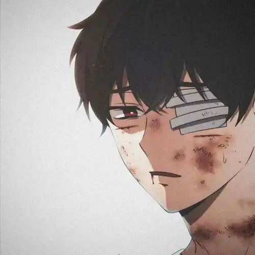 动漫男生头像寥寥几眼也低山河万色