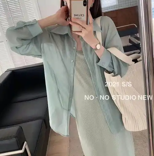 吊带裙防晒衣好看又时髦2021必穿组合