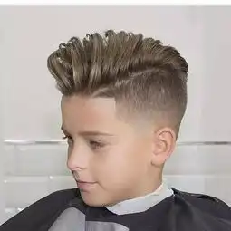 就给儿子留这样的头发吧帅的不要不要的