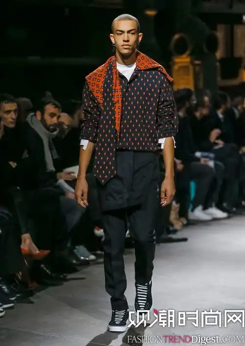 givenchy巴黎时装周201718秋冬秀场男装系列发布高清图片
