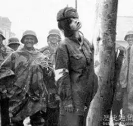 二战期间被德军残忍处死的苏联女兵