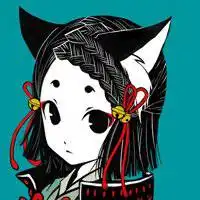 九尾狐狸女生动漫头像微信头像图片大全