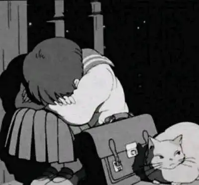 微丧治愈00后女生头像别在我看不到的地方,把我忘得太干净