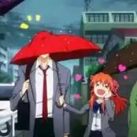 日本千代子风格情侣头像微信头像图片大全