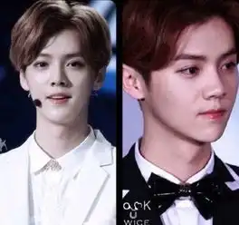 鹿晗这种发型怎么弄谁能给我说的详细点