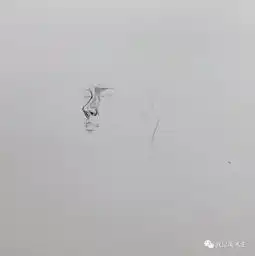 教你画一个戴口罩的速写男青年头像