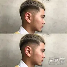 皮肤白男生染什么颜色头发好看男生短头发染什么颜色好看