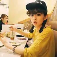 女生扎头发头像微信头像图片大全