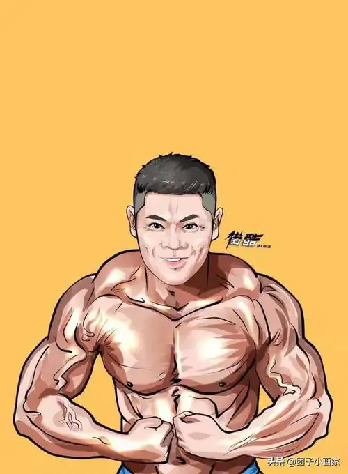 换一换你的头像吧,3d效果腹肌男人微信头像健身一组来看你的行业
