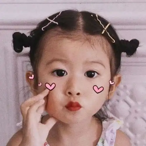 壁纸来看看敲可爱萌娃头像