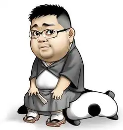 求一个戴眼镜的胖子卡通头像