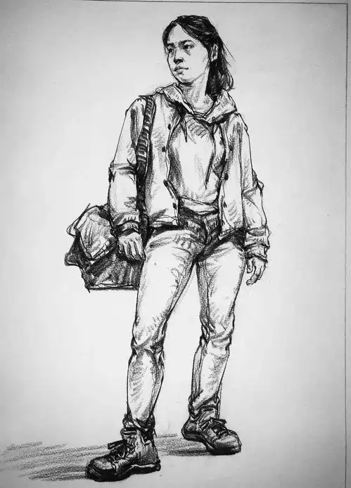 宅美术2021届湖南省一模高分卷姗姗来迟,这素描头像水平真的很不错啊