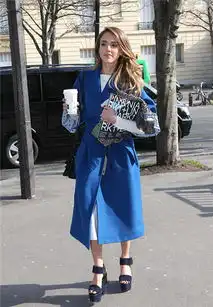 初秋时节风衣必不可少欧美达人街拍爱不释手