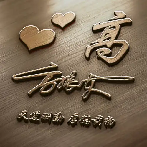 2022你的微信头像该换了,3d木质立体特效个性签名头像,请查收