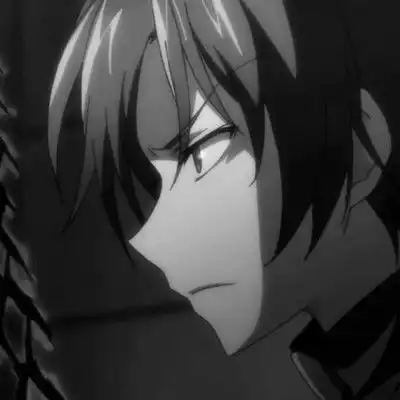 头像男生霸气冷酷黑白动漫生命最大的安慰是放得下