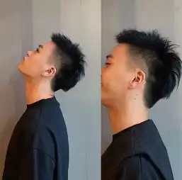 男生留短发好帅