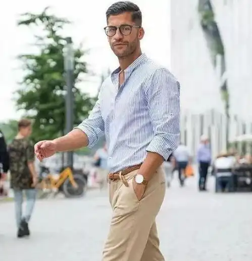 墨庄轻奢i能在夏天休闲裤穿得好看的男士,有什么秘笈吗