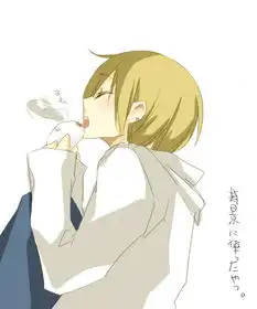 求穿白衬衣或者白色服装的动漫q版美男