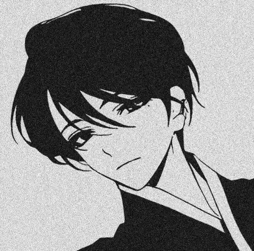 动漫男头如果你邀请,我一定赴约