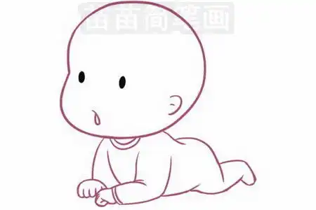 婴儿简笔画图片大全画法