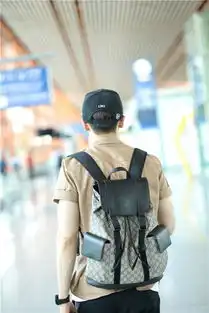 高云翔现身机场休闲运动风显肌肉