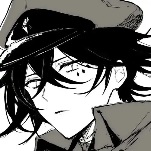 黑白动漫男头最后一张绝了