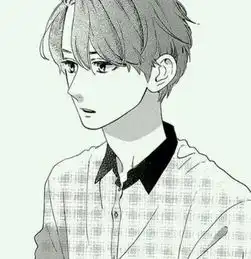 想要一些动漫男生图,最好正面,半身的高清图,画风比较清新,简单